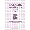 Katalog kramářských tisků II.