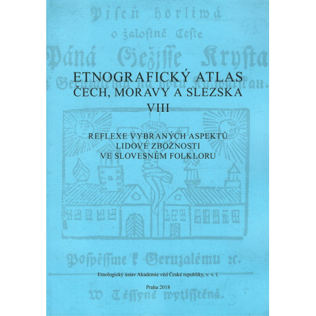 Etnografický atlas Čech, Moravy a Slezska. VIII