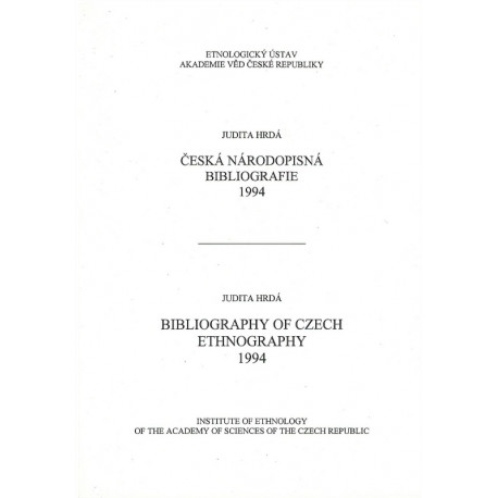 Česká národopisná bibliografie 1994